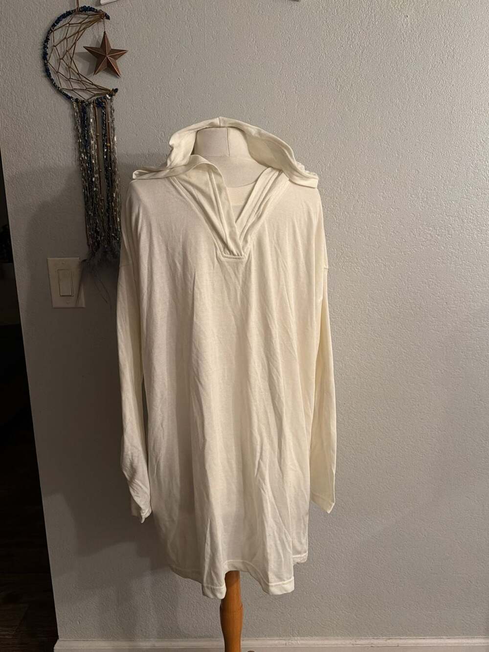 Vintage Gitano Hooded Long Sleeve Shirt Size M